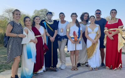 Gli studenti dell’IISS “Vincenzo Cardarelli” diventano donne, uomini e demoni etruschi per una visita guidata teatralizzata